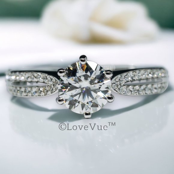 Jewelry - Certified 1ct. t.w. Diamond Solitaire Engagement Wedding Ring